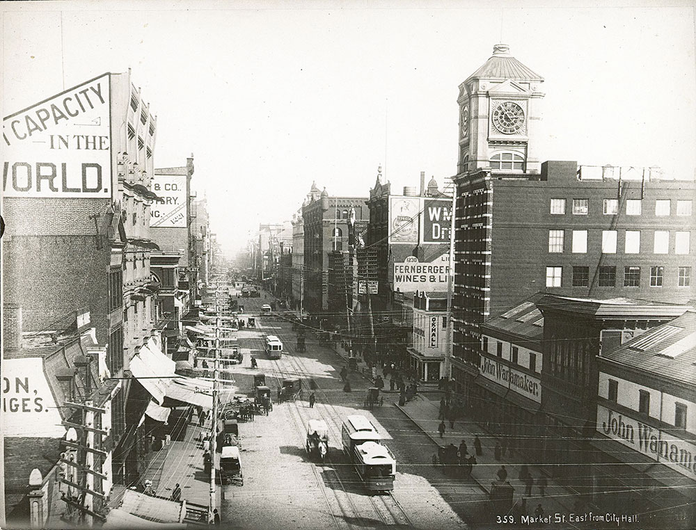 Market Street, east from City Hall