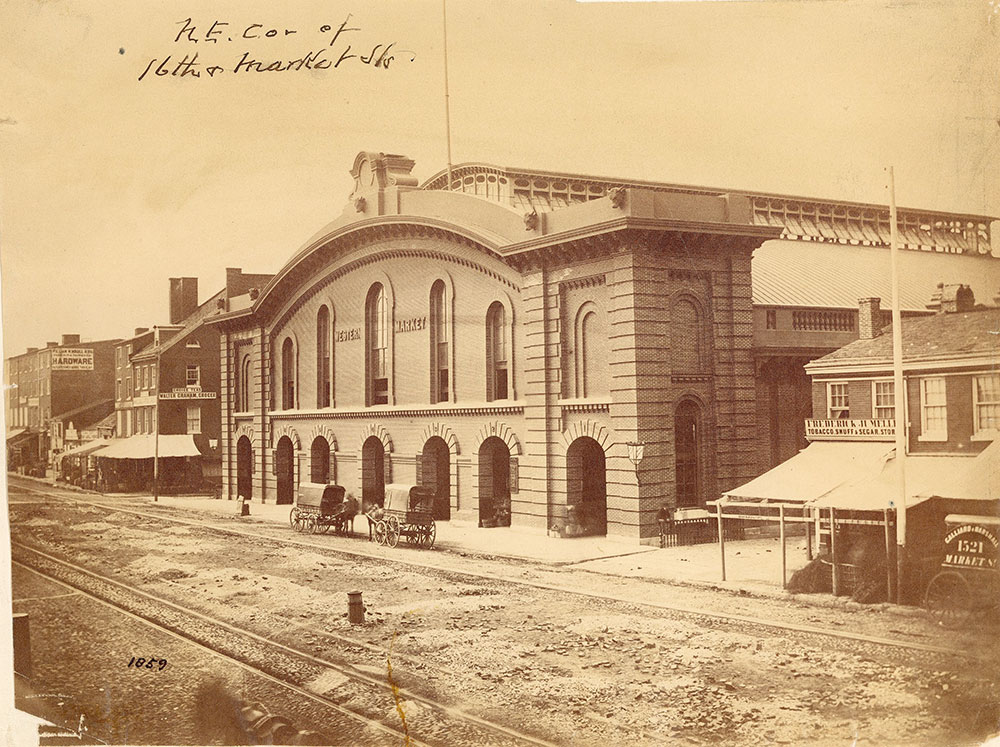 Western Market, Market Street at 16th, northeast corner