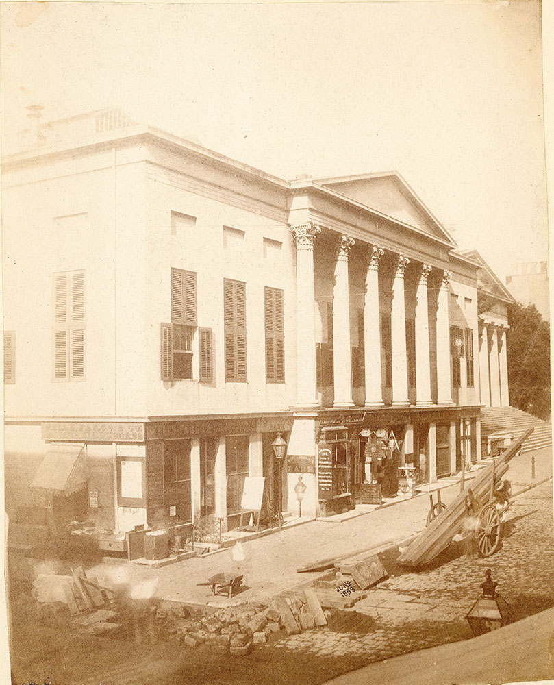 Philadelphia Bank, Chestnut Street at 4th