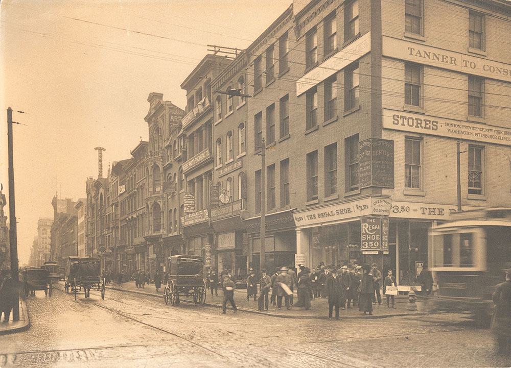 Chestnut Street, east from 8th