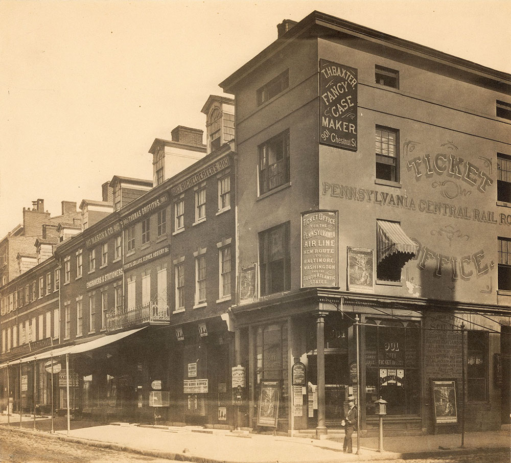 Chestnut Street, west from 9th