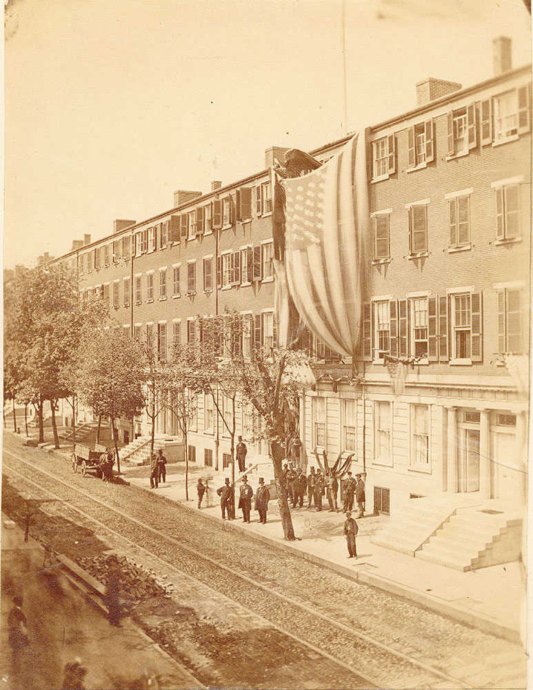 Girard Row, Chestnut Street between 11th and 12th