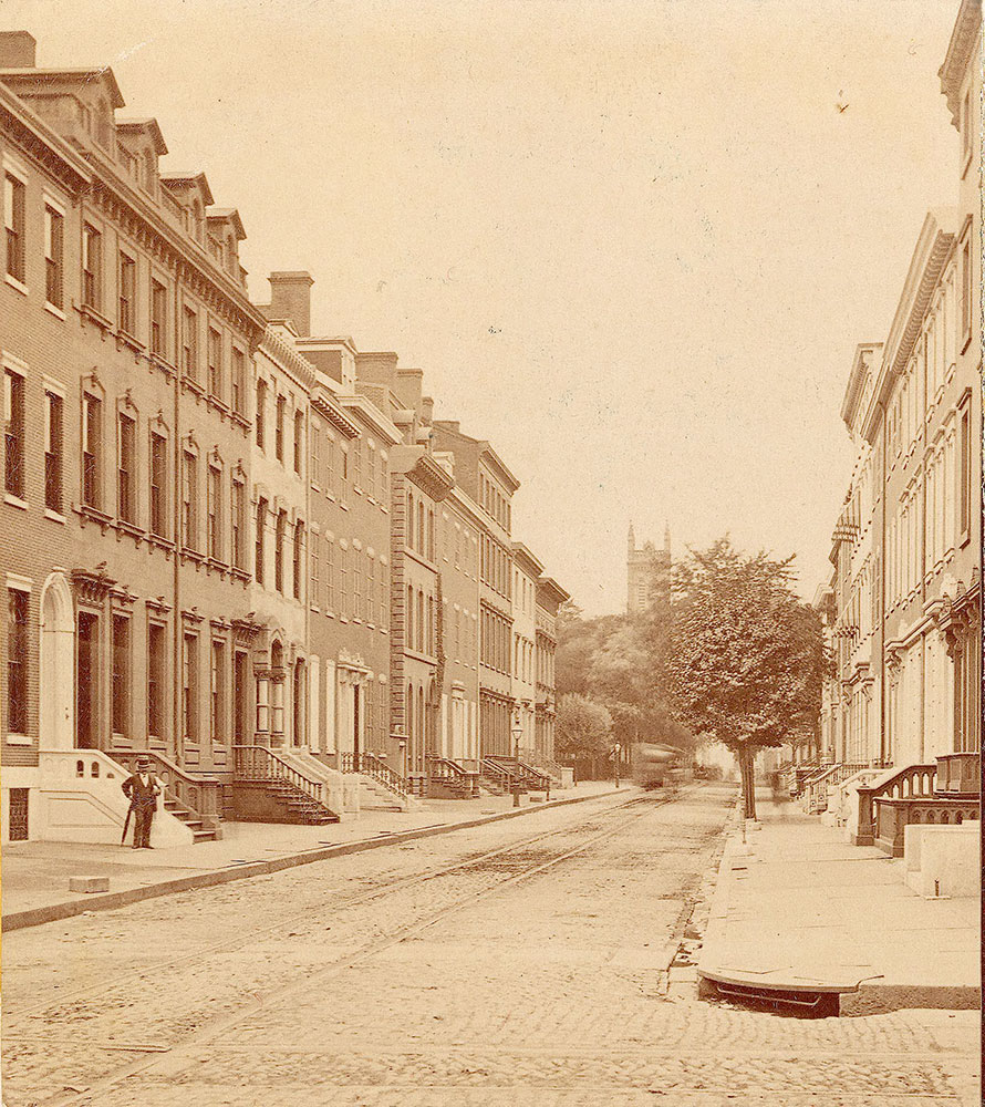 Walnut Street, west from 17th