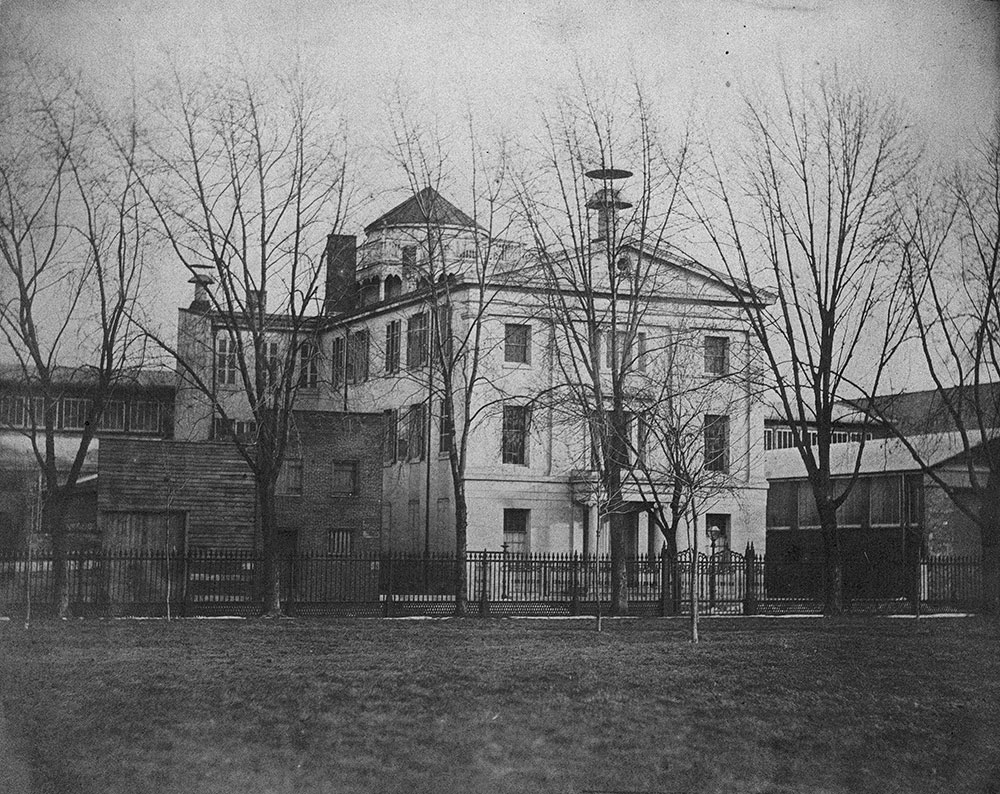 Central High School for Boys, Juniper Street at Center Square