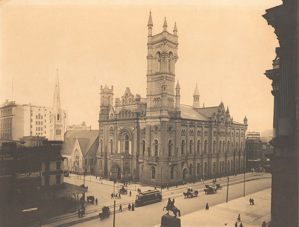 Masonic Temple, North Broad Street at Penn Square