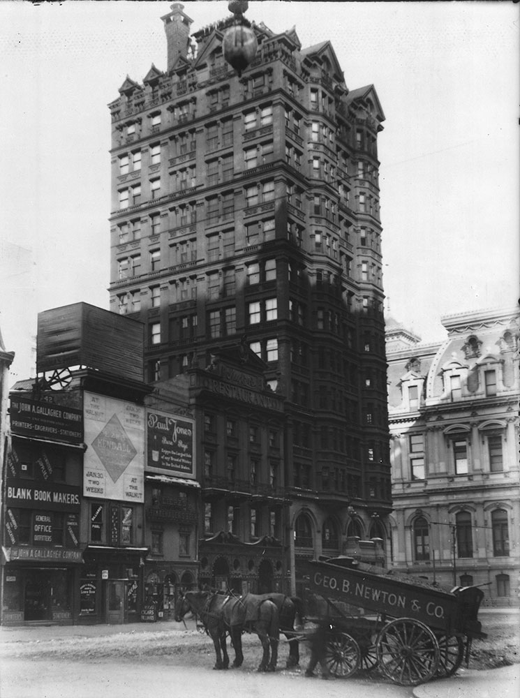 West End Trust Building, Broad Street at South Penn Square