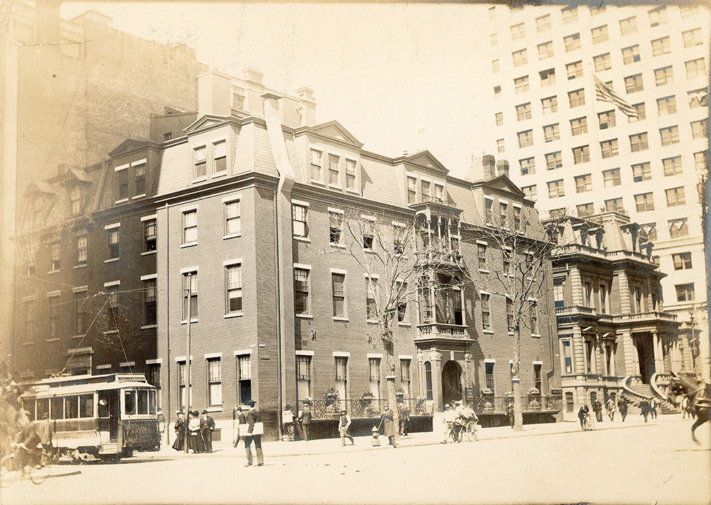 Bellevue Hotel, Broad Street at Walnut, northwest corner