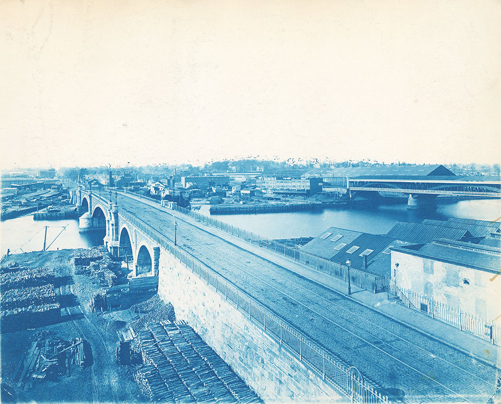 West from Chestnut Street Bridge