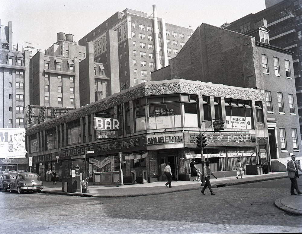 Broad & Spruce Streets - Northeast Corner