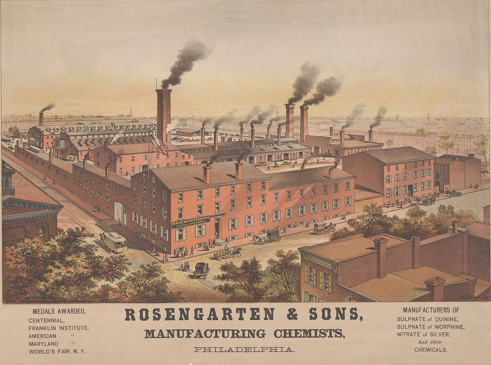 Rosengarten & Sons, Manufacturing Chemists, Philadelphia. [graphic]