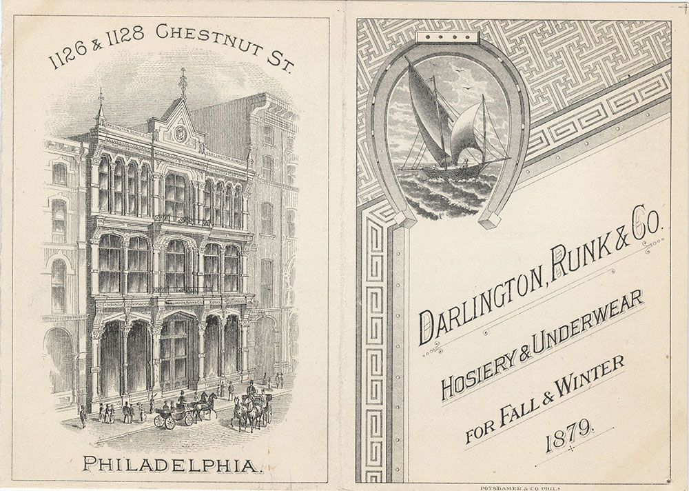 Darlington, Runk & Co. Hosiery & underwear for fall & winter 1879 [pocket cicrular] [graphic].