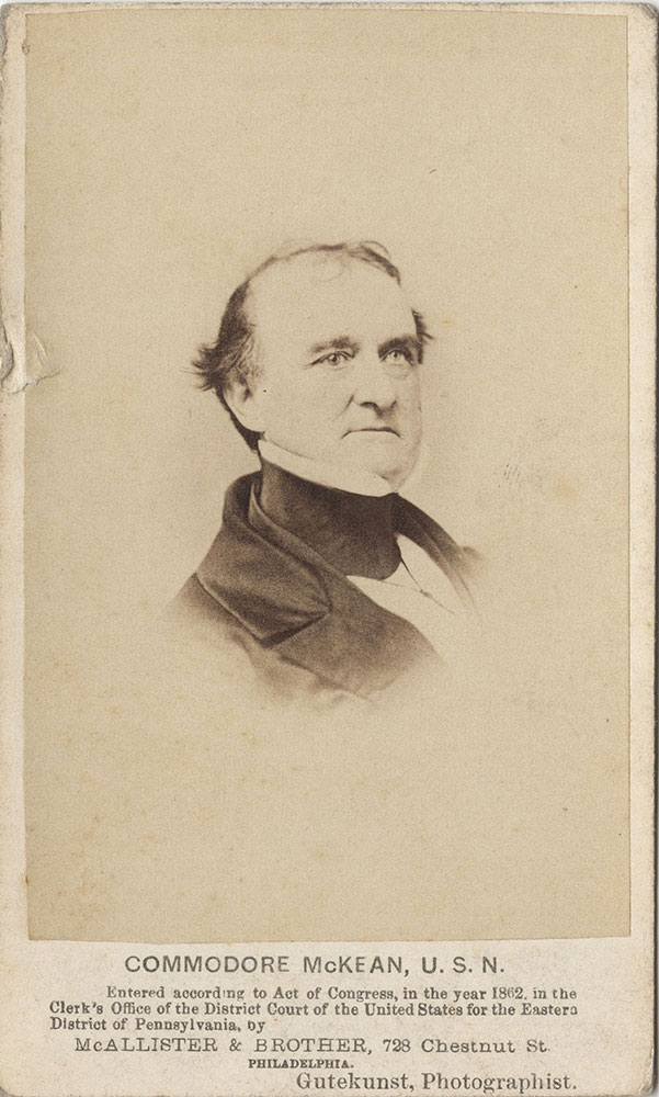 Portrait of Commodore McKean, U.S.N.