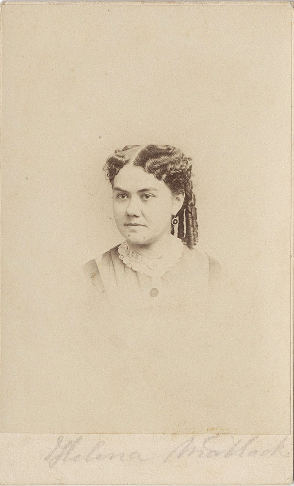 Portrait of Helena Mallack (?)