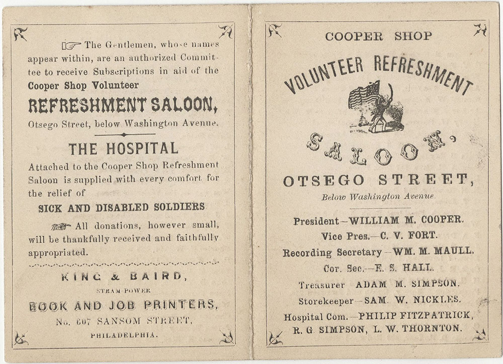 Cooper Shop Volunteer Refreshment Saloon