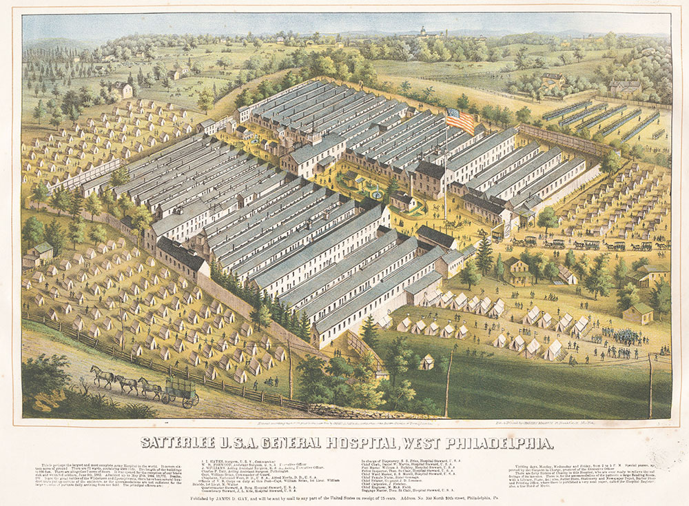 Satterlee U.S.A. General Hospital, West Philadelphia.