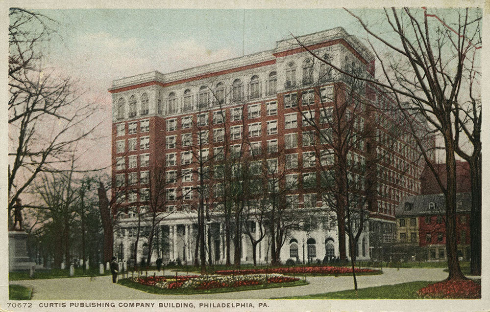 Curtis Publishing Company Building - Postcard