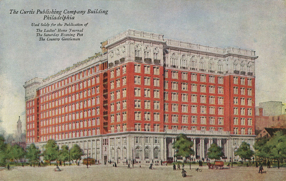 The Curtis Publishing Company Building - Postcard