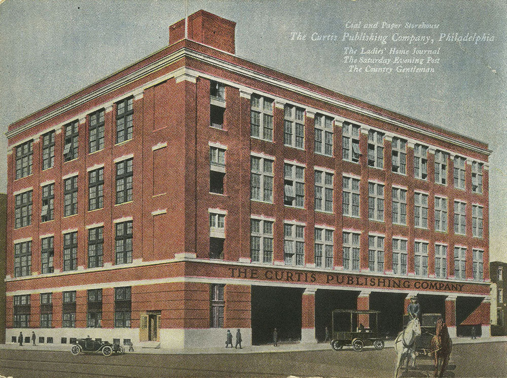 The Curtis Publishing Company - Coal & Paper Storehouse - Postcard