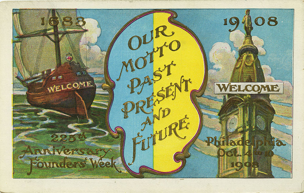 225th Anniversary Founder's Week Postcard (D)