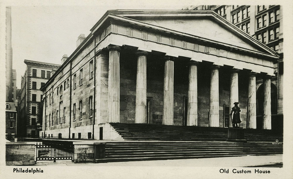 Old Custom House Postcard