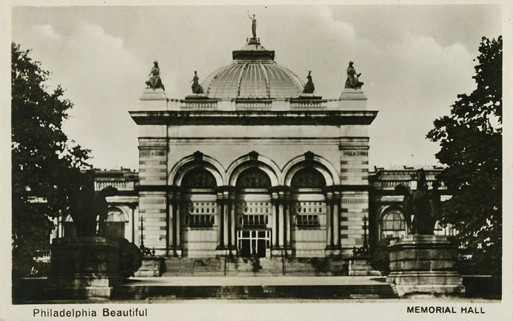 Memorial Hall - Postcard