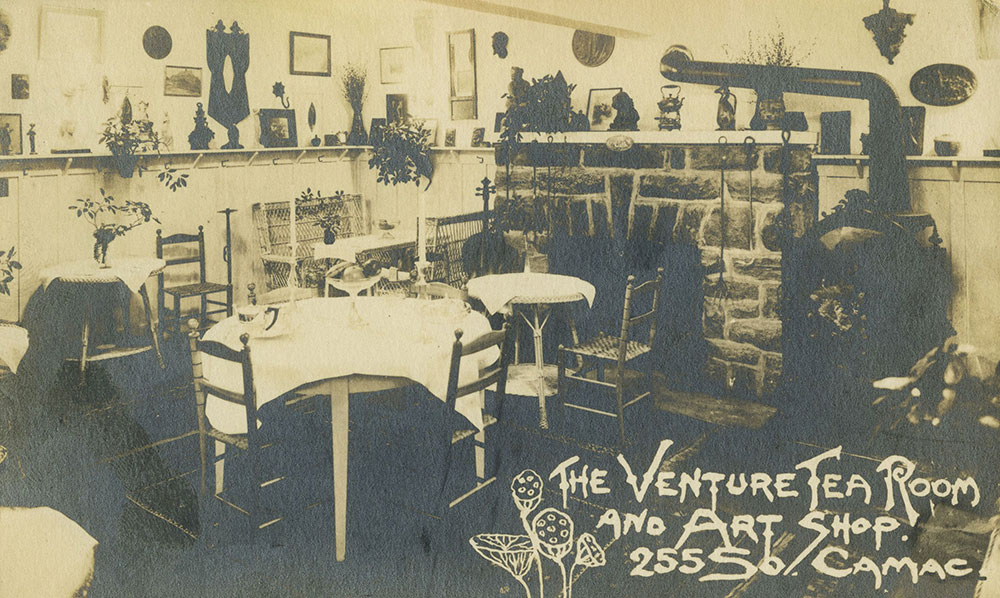 Venture Tea Room and Art Shop - Postcard