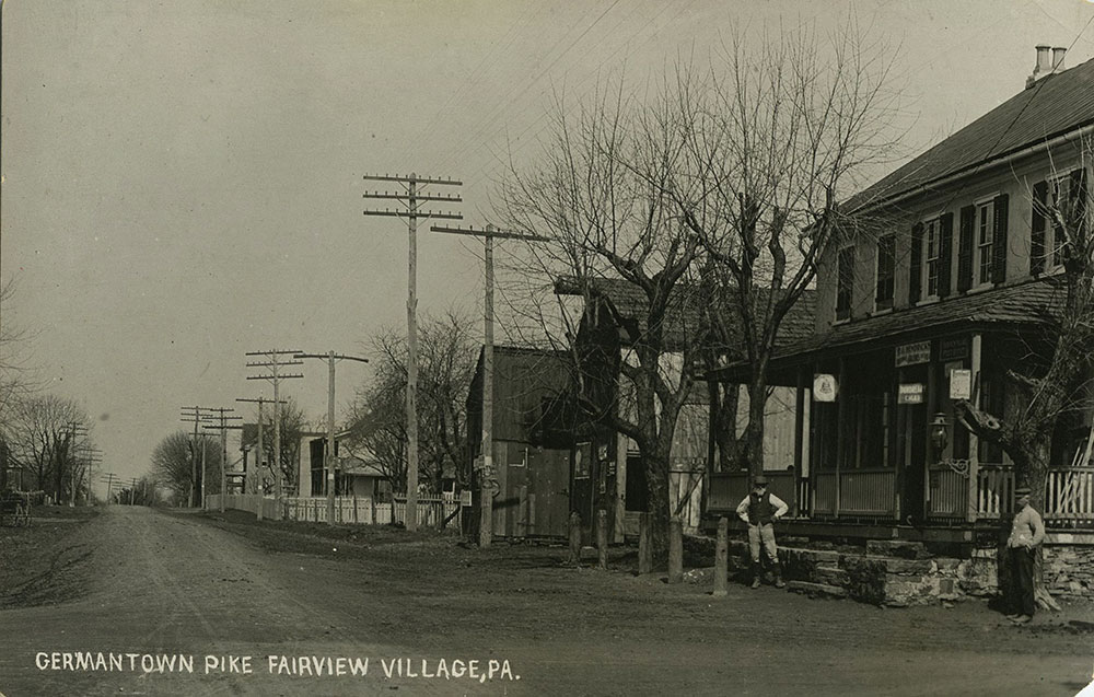 Germantown Pike - Postcard
