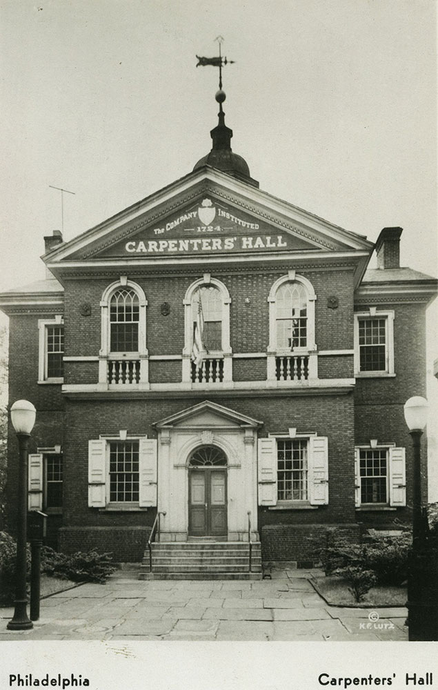 Carpenters' Hall - Postcard