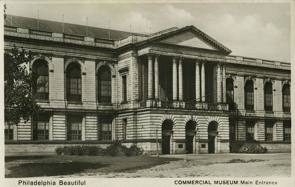 Commercial Museum - Postcard