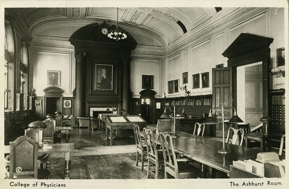 Ashhurst Room - Postcard