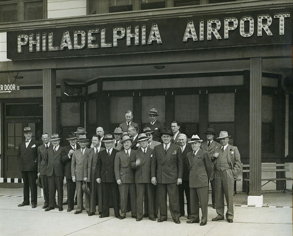 Chicago City Officials at Philadelphia Airport