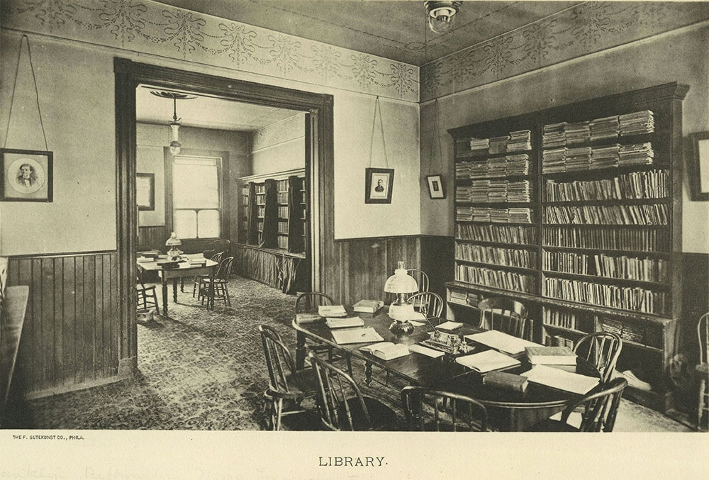 Franklin Reformatory Home for Inebriates - Library