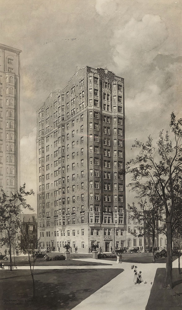 1900 Rittenhouse Square Apartments - Architectural Drawing