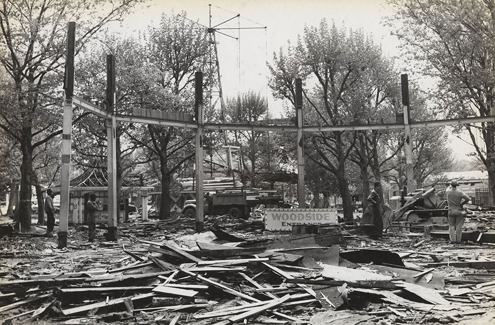 Woodside Amusement Park - Demolition