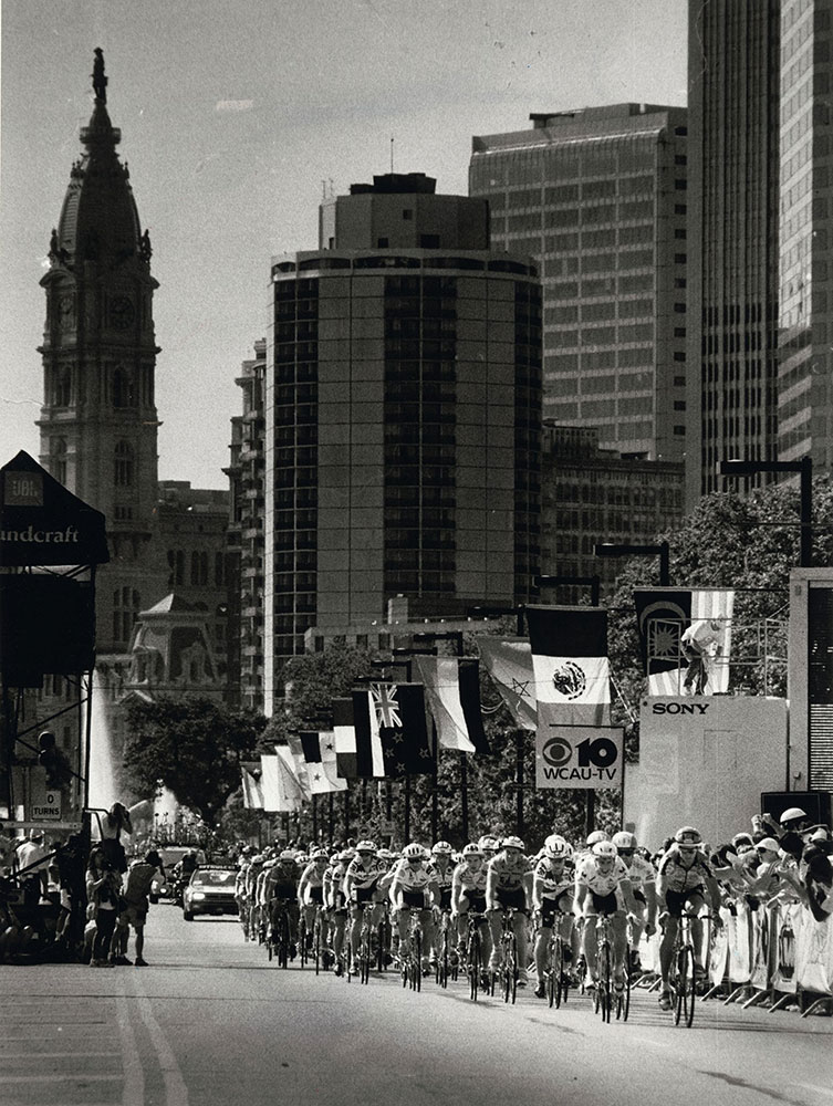 Bike Race on Benjamin Franklin Parkway