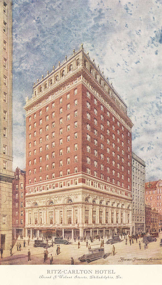 Ritz-Carlton Hotel, color rendering