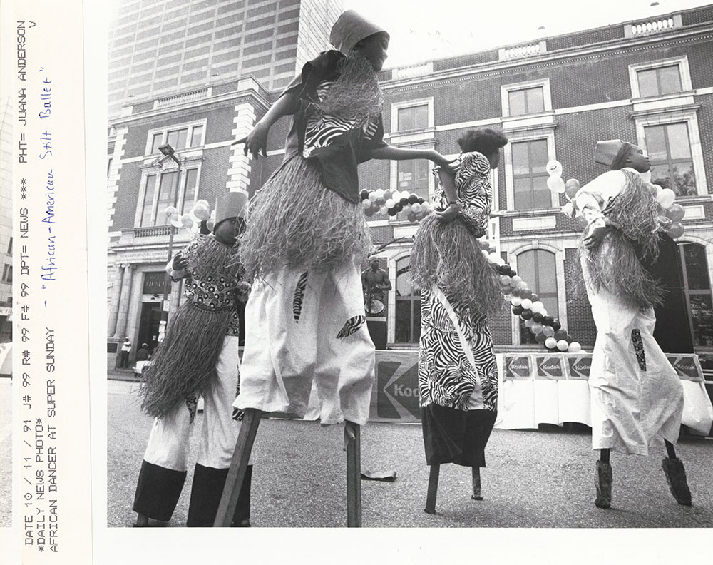 African-American Stilt Ballet