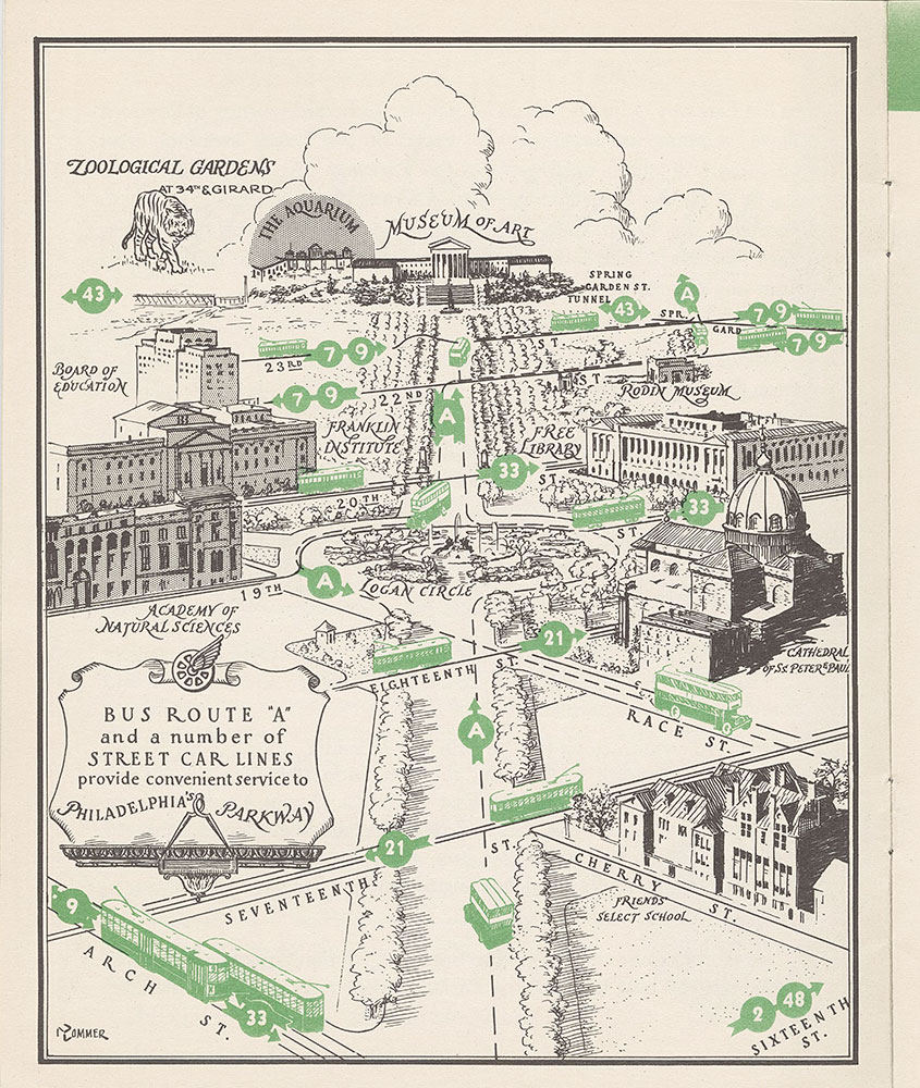 philadelphia bus route map