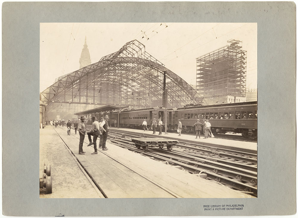 Broad Street Station after fire