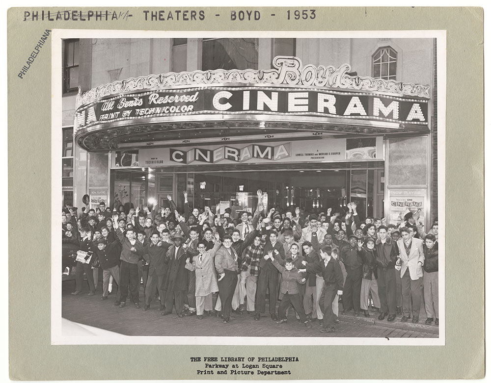 Boyd Theatre, 1953