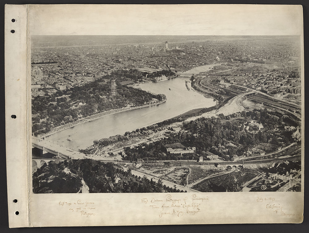 First Balloon Photograph of Philadelphia