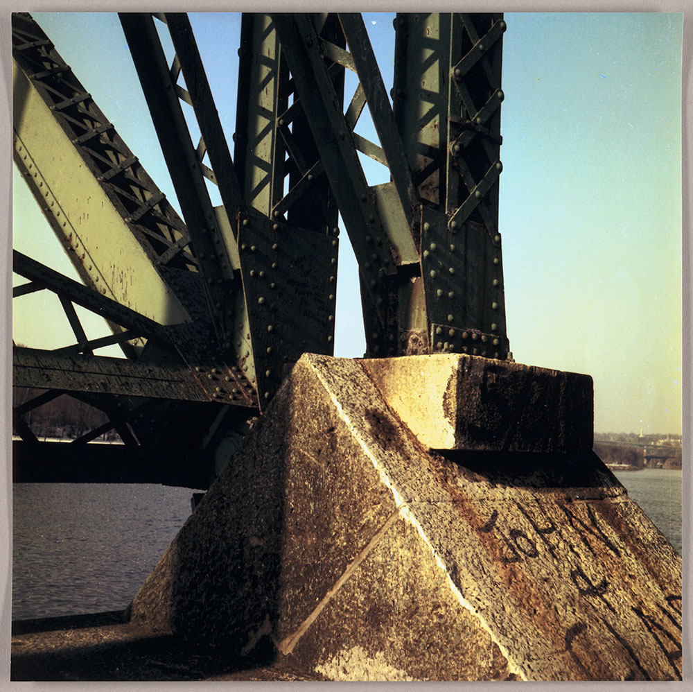 Strawberry Mansion Bridge, Schuylkill River, 1972