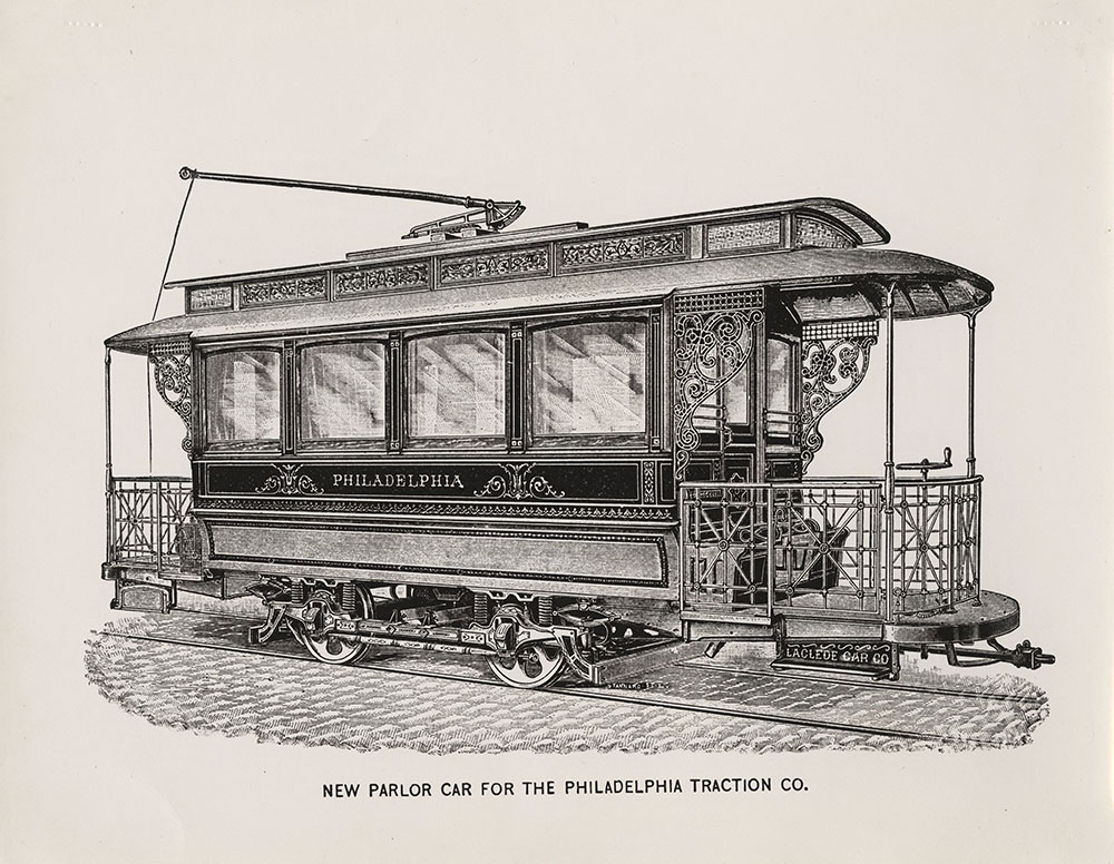 New parlor car for the Philadelphia Traction Co.