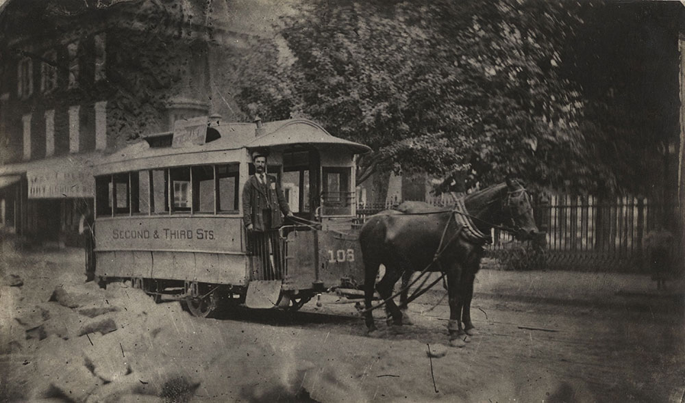 Horse car no. 106
