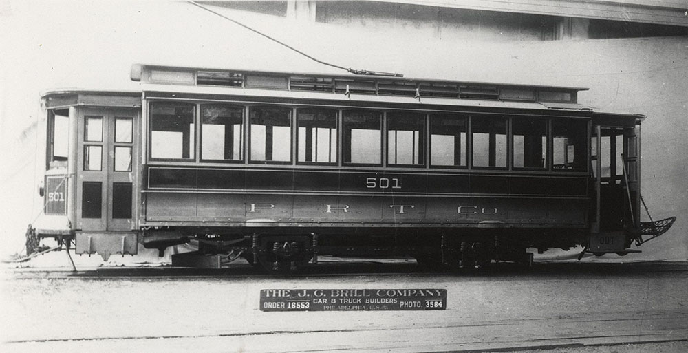 Trolley no. 501
