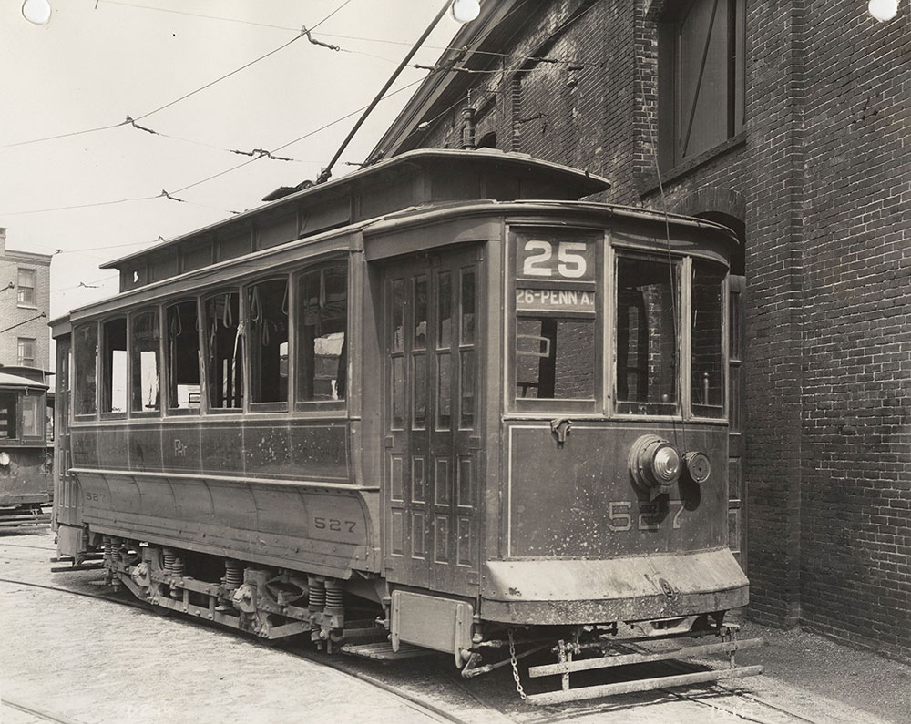 Trolley no. 527
