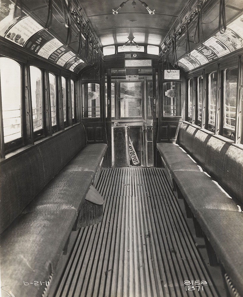 Trolley (interior view)