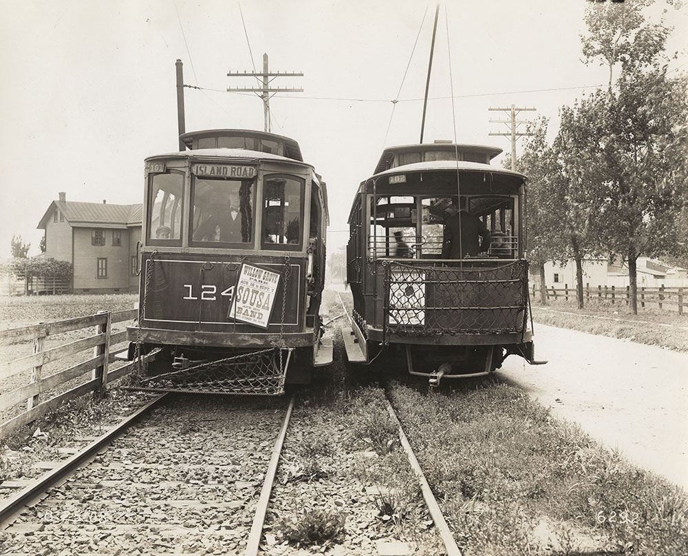 Trolley no.s 1249 & 854