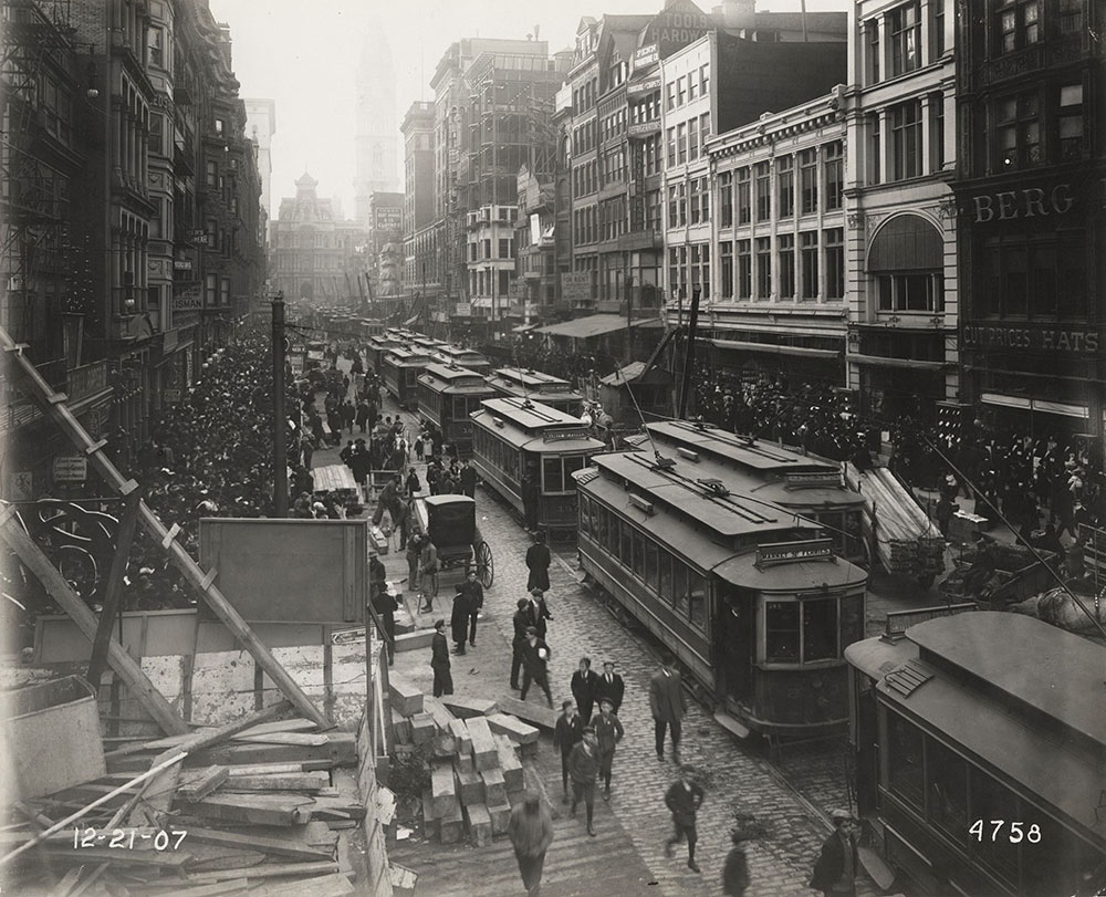Trolleys on Market Street