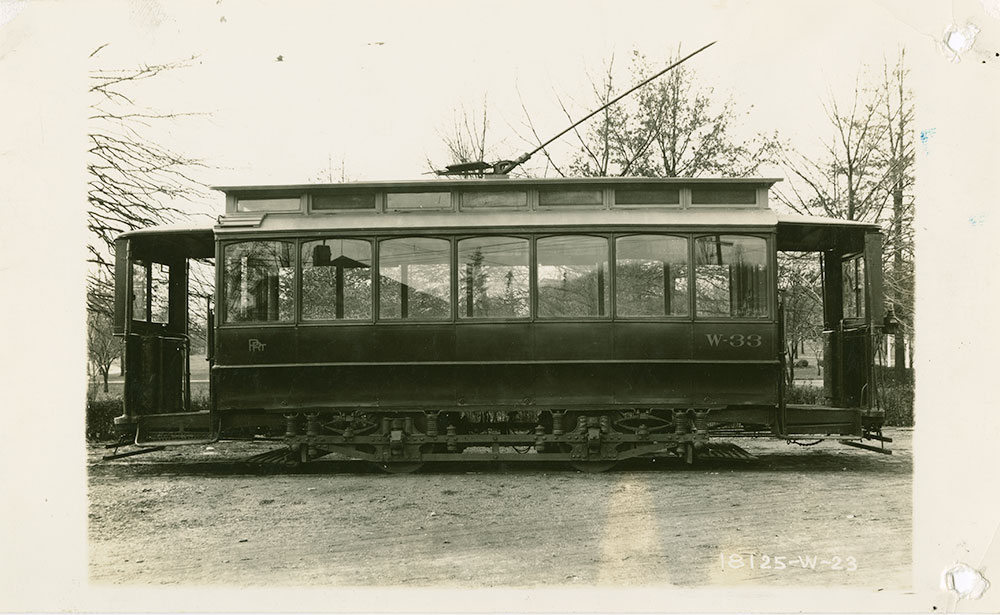 Trolley No. W-33